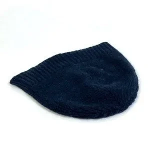 HERMES Beanie Apparel/fashion accessories Knit hat Cashmere Black HERMES Beanie Apparel/fashion accessories Knit hat Cashmere  main image 2